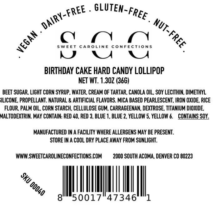 Celebration Sparkle Lollipop
