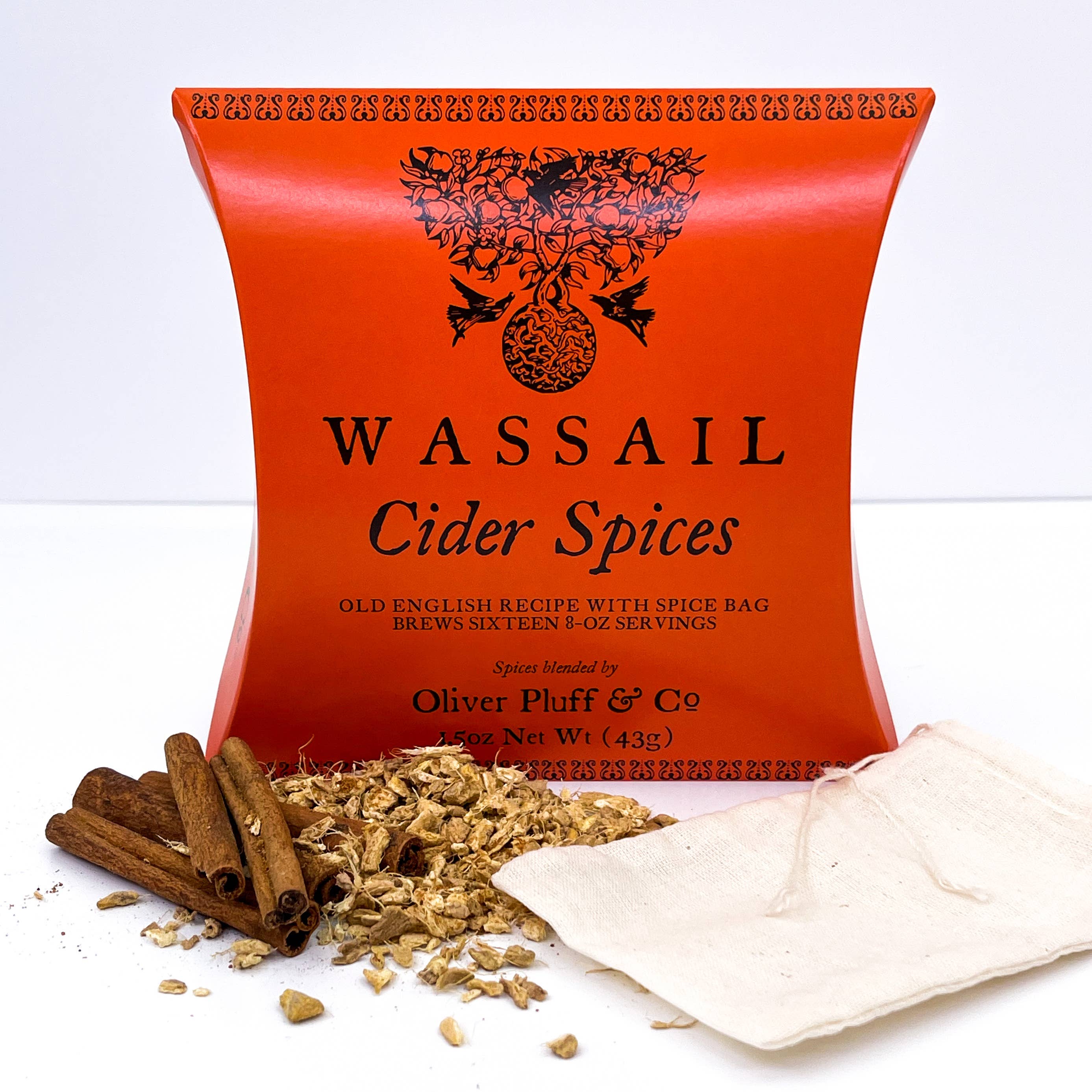 Oliver Pluff & Co.- Cider Spices Wassail - 1.5 Gallon Package