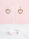 Heart Dangle Earrings