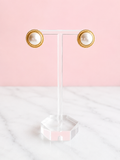 Classic Rope Pearl Studs