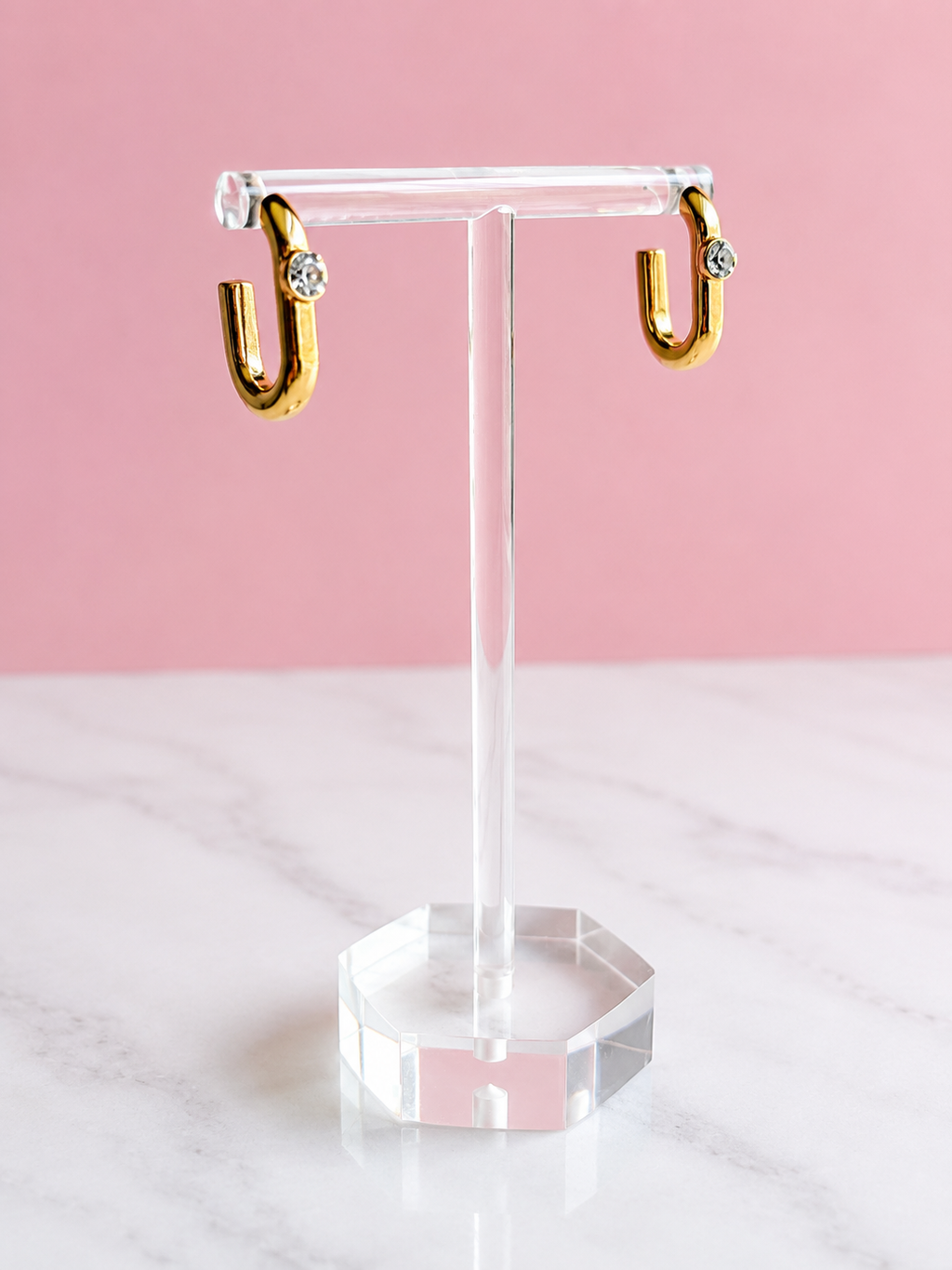 Gracie Spark Hoop Earrings