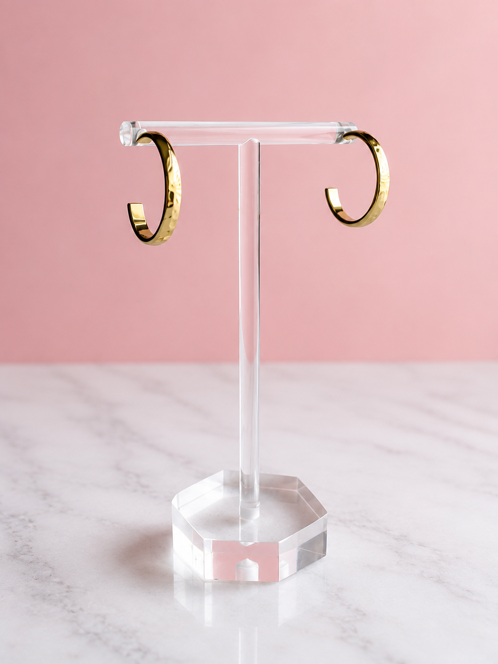 Willow Gold Hoop Earrings