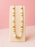 White Stone Necklace