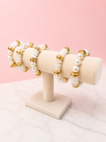 White Stone Bracelet