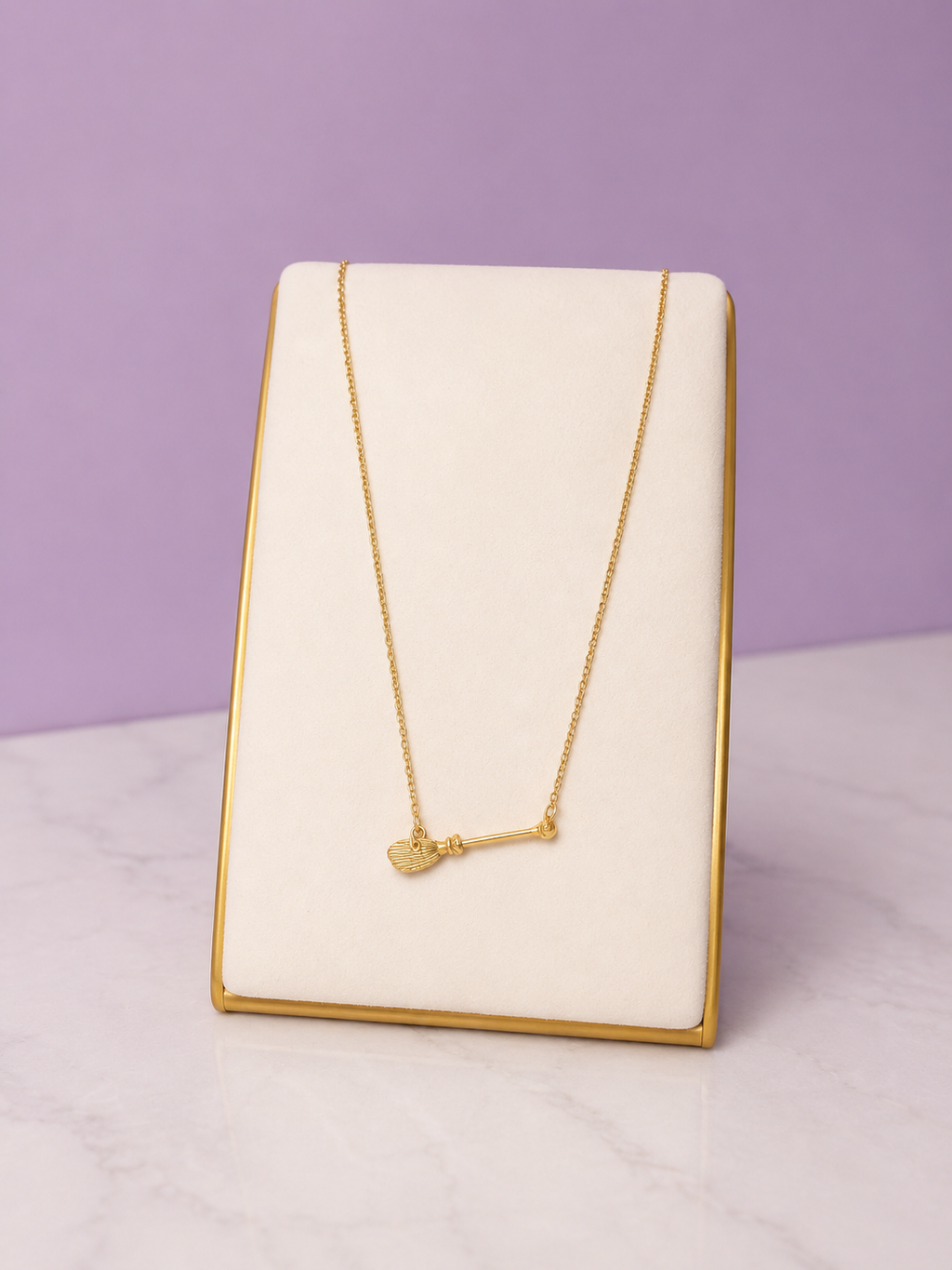 Broom Necklace