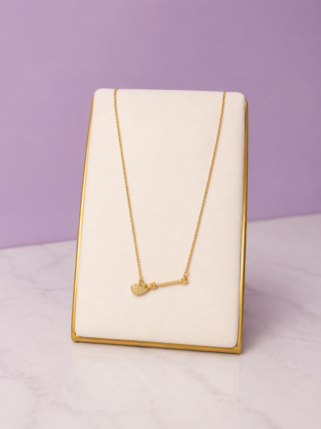 Broom Necklace