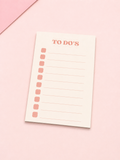 To Do's Notepad
