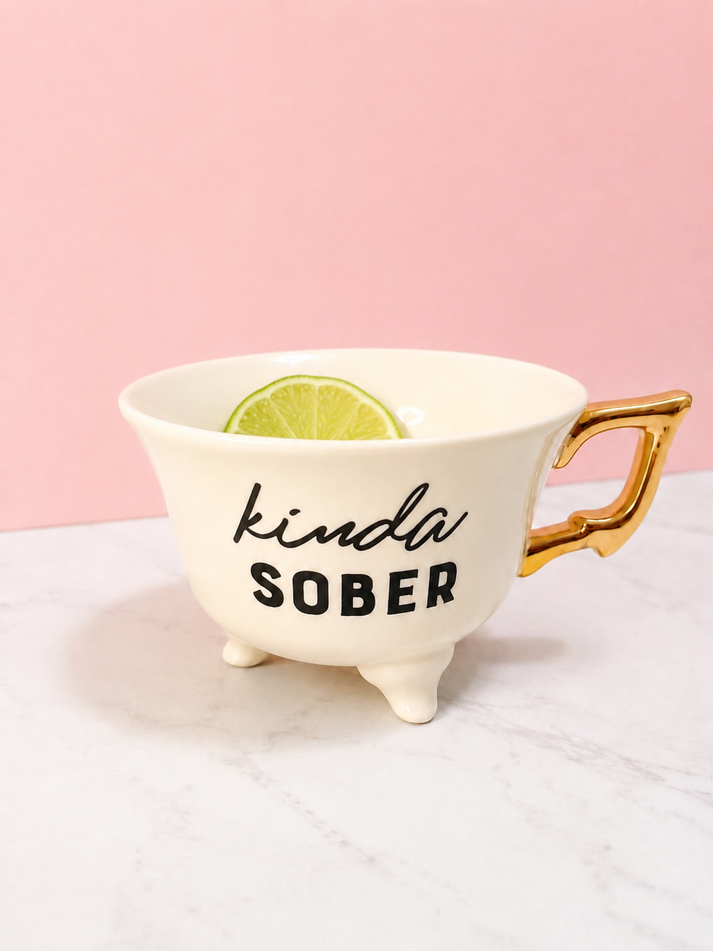 Kinda Sober Tea Cup
