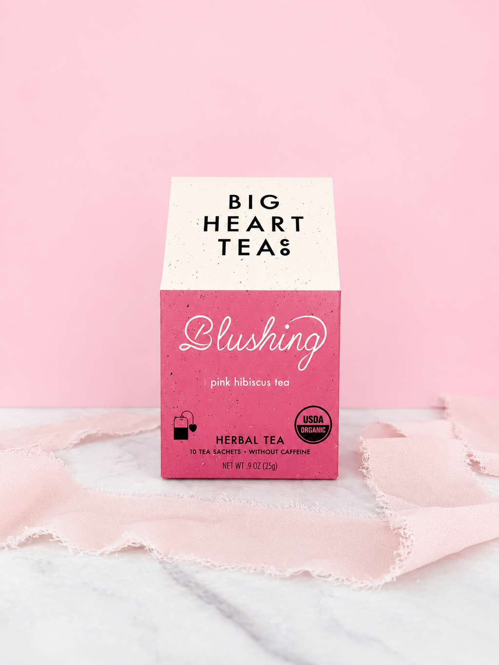 Big Heart Tea Co. - Blushing 10 ct Tea Bags