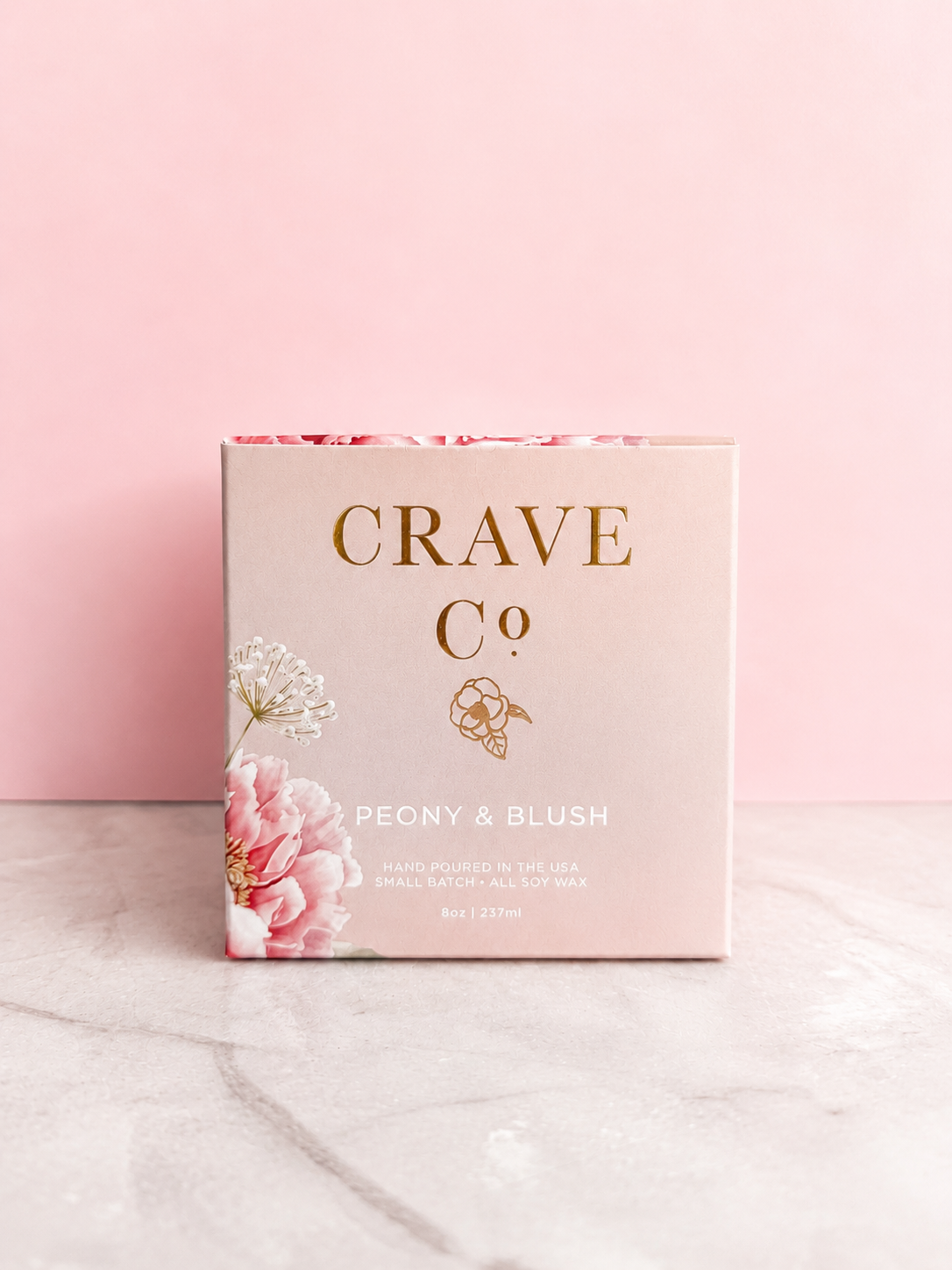 Peony & Blush Candle