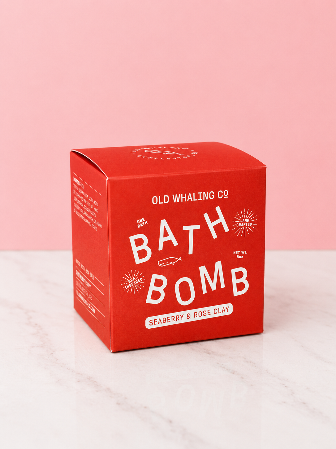 Old Whaling Co. - Seaberry & Rose Clay Bath Bomb