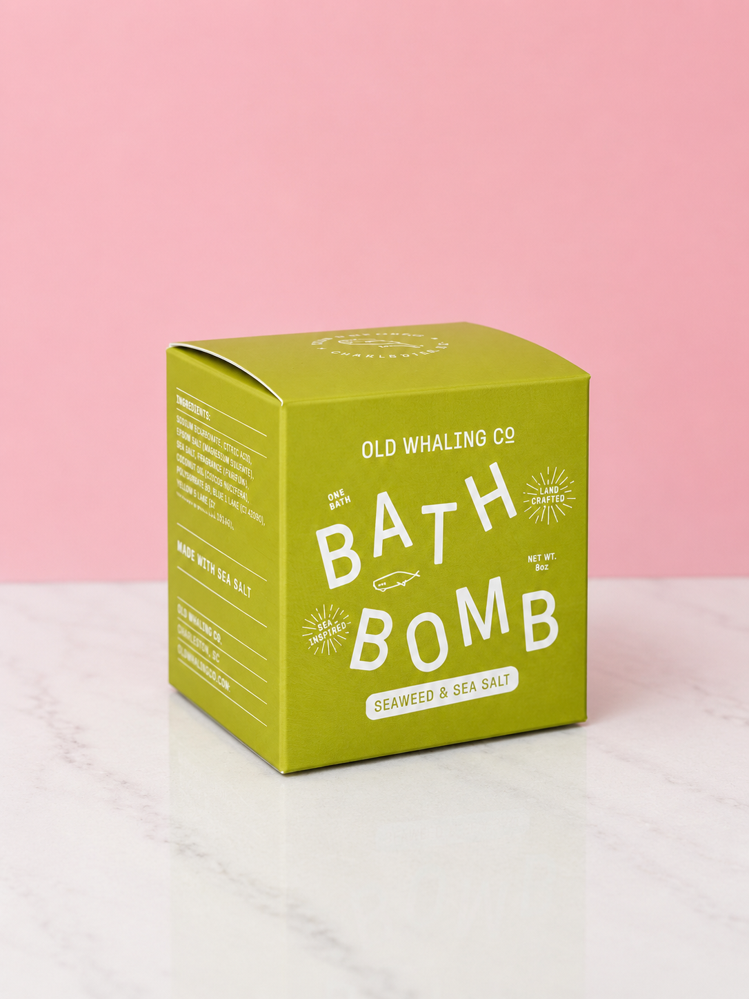 Old Whaling Co. - Seaweed & Sea Salt Bath Bomb