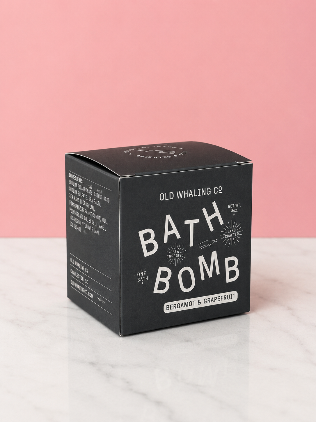 Old Whaling Co. - Bergamot & Grapefruit Bath Bomb