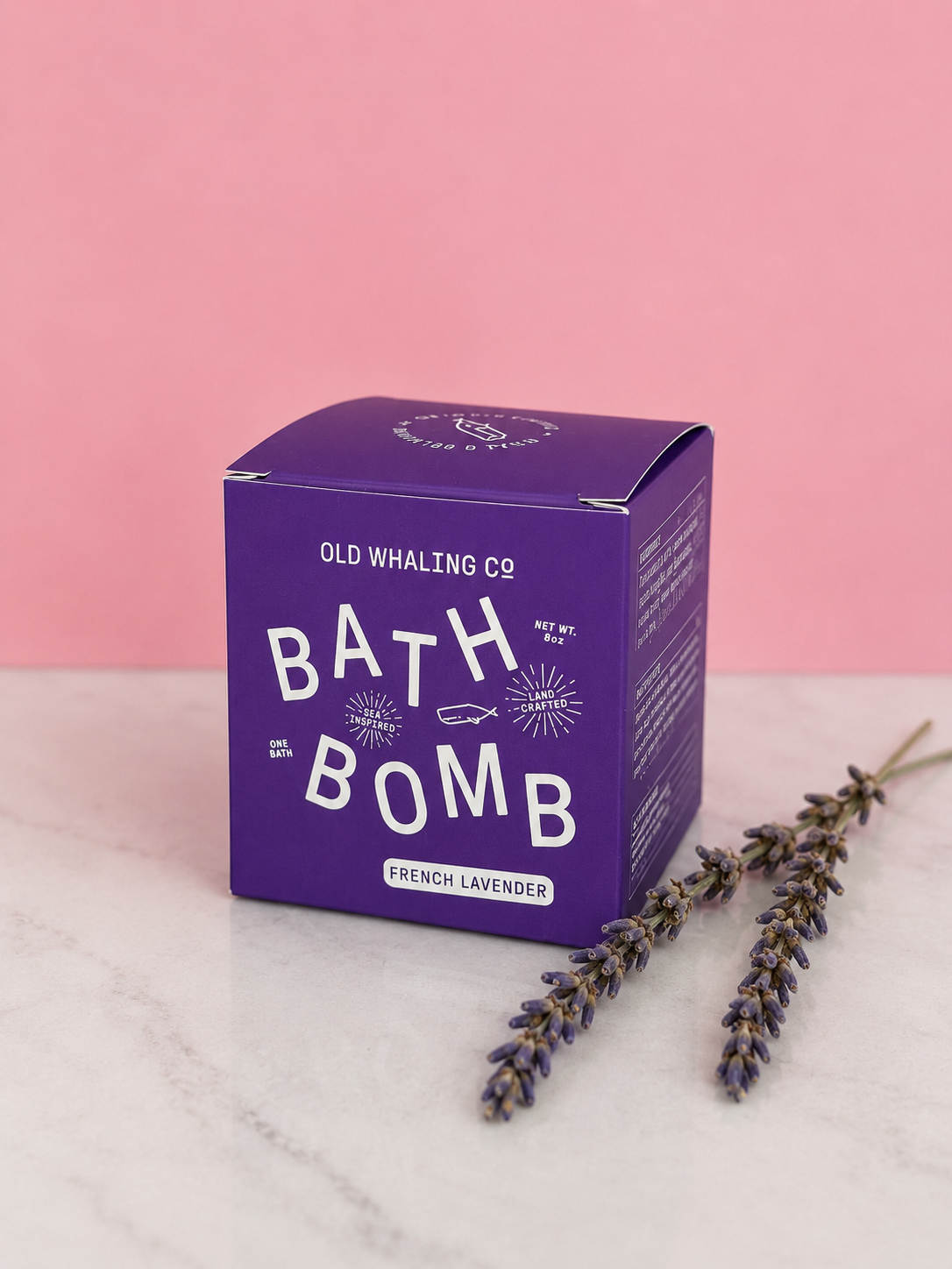 Old Whaling Co. - French Lavender Bath Bomb