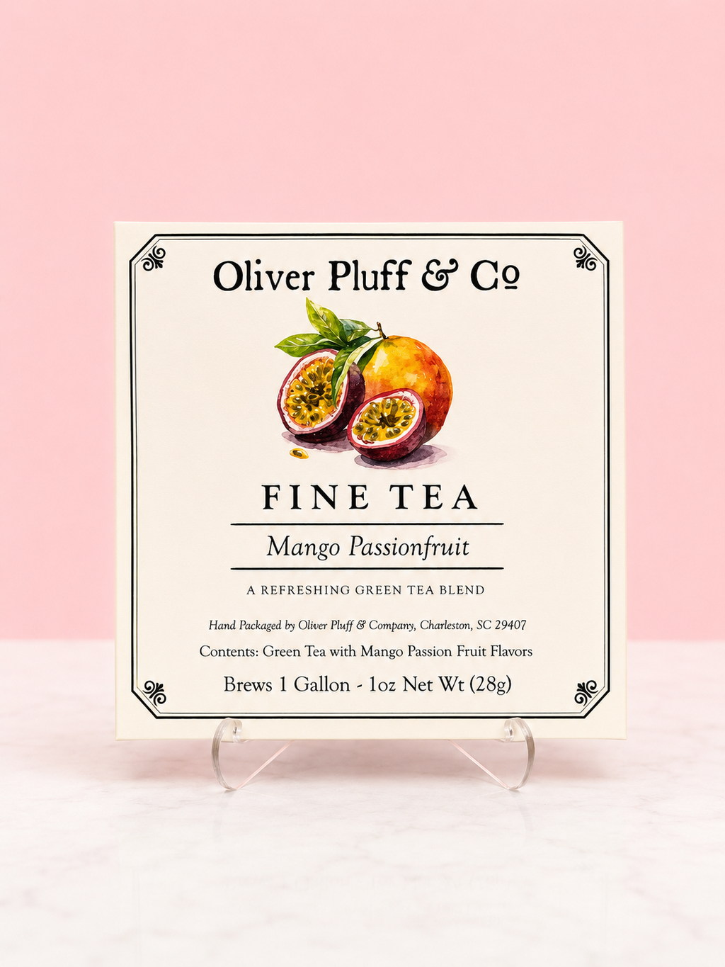 Oliver Pluff & Co.- Mango Passionfruit Iced Tea - 1 Gallon Envelope