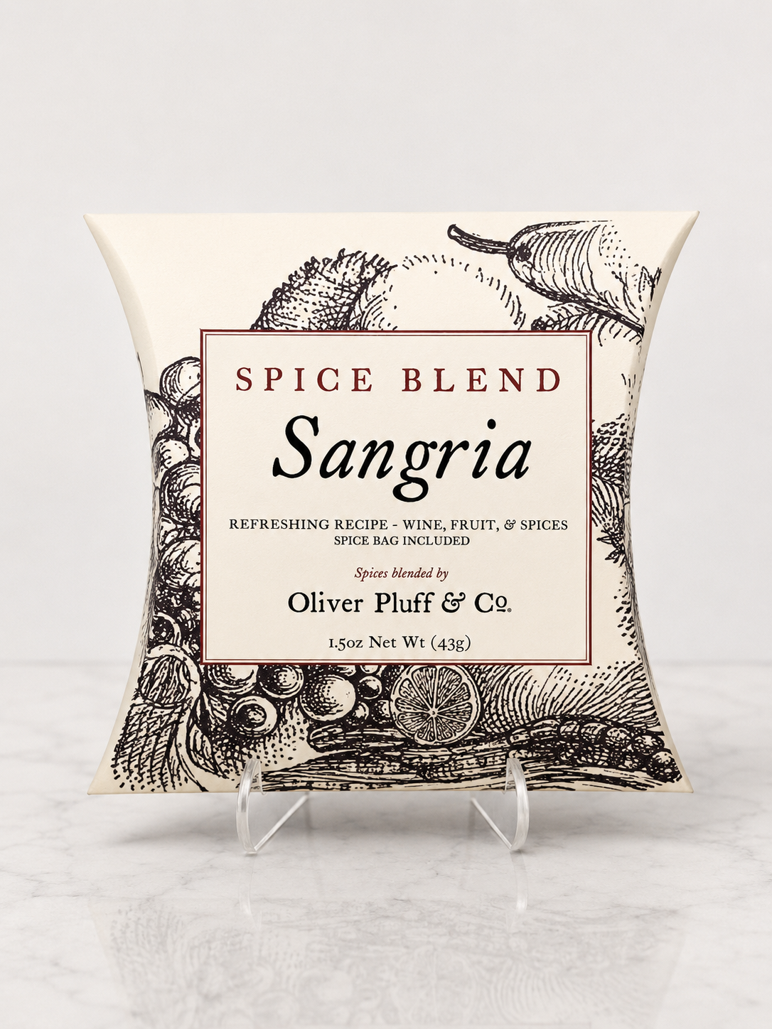 Oliver Pluff & Co.- Sangria Spice Blend 1.5 Gallon Package