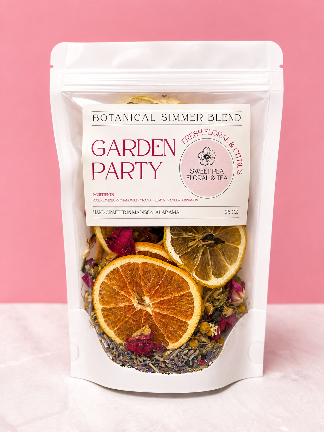Garden Party Botanical Simmer Blends