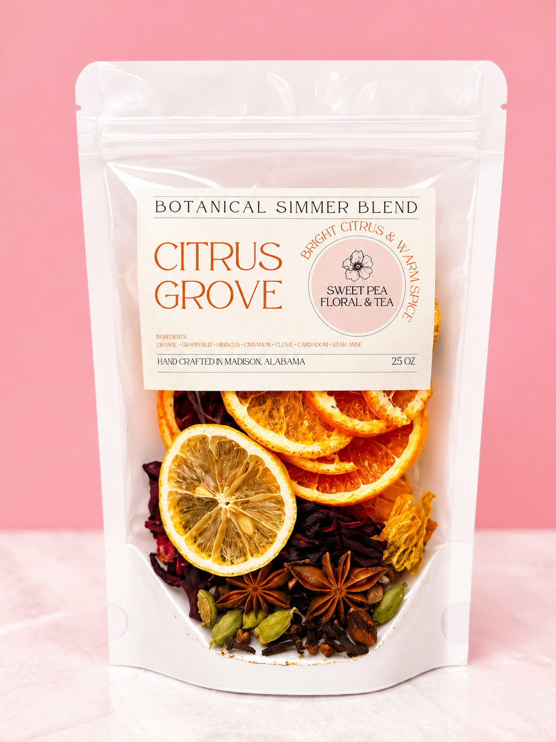 Citrus Grove Botanical Simmer Blends