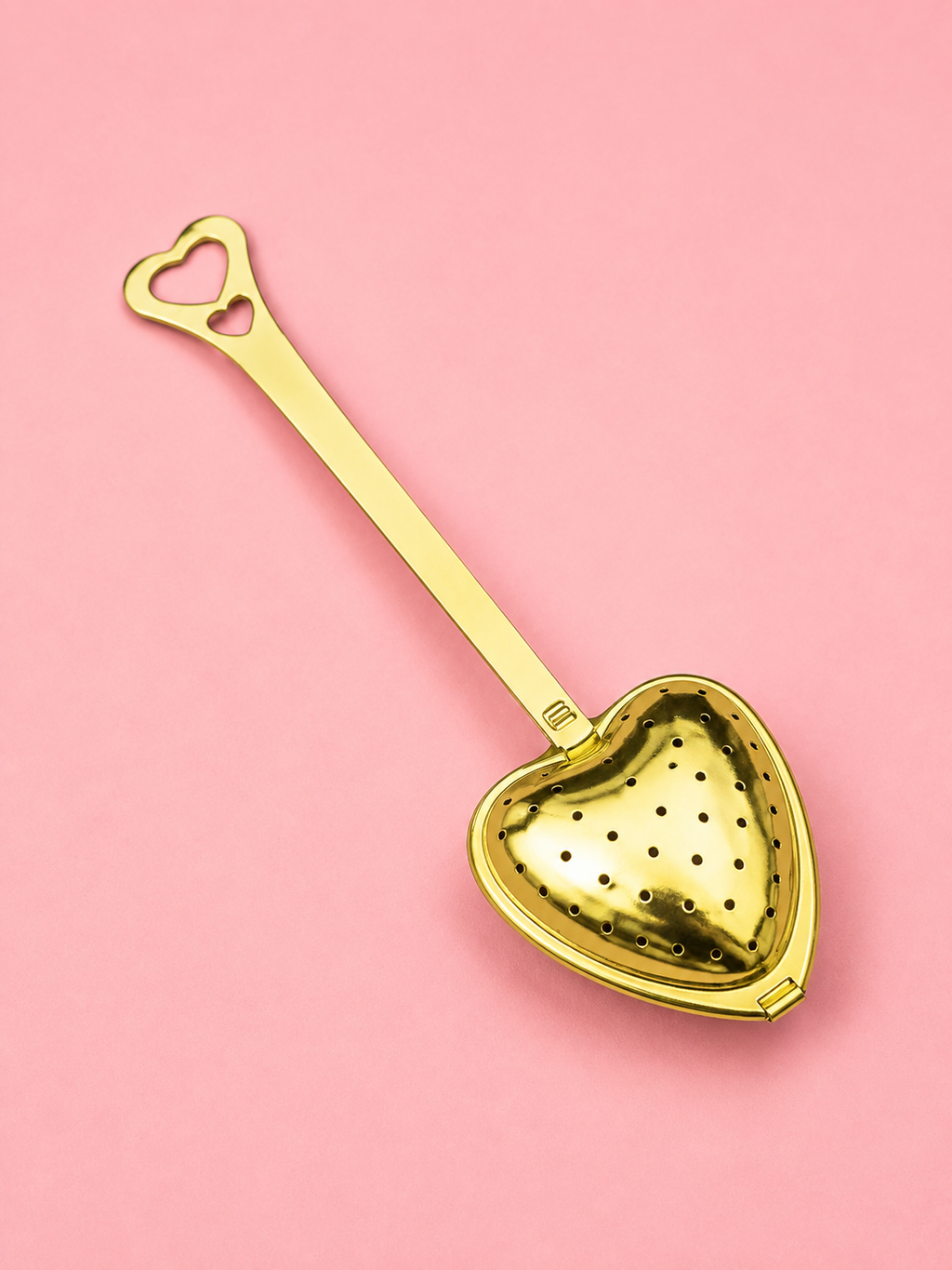Gold Heart Tea Infuser
