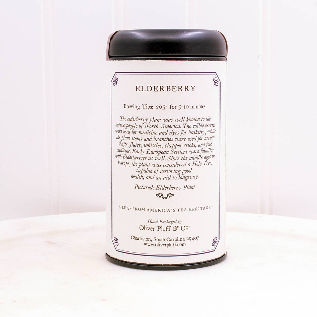 Oliver Pluff & Co.- Elderberry Tea 20 ct Tea Bags
