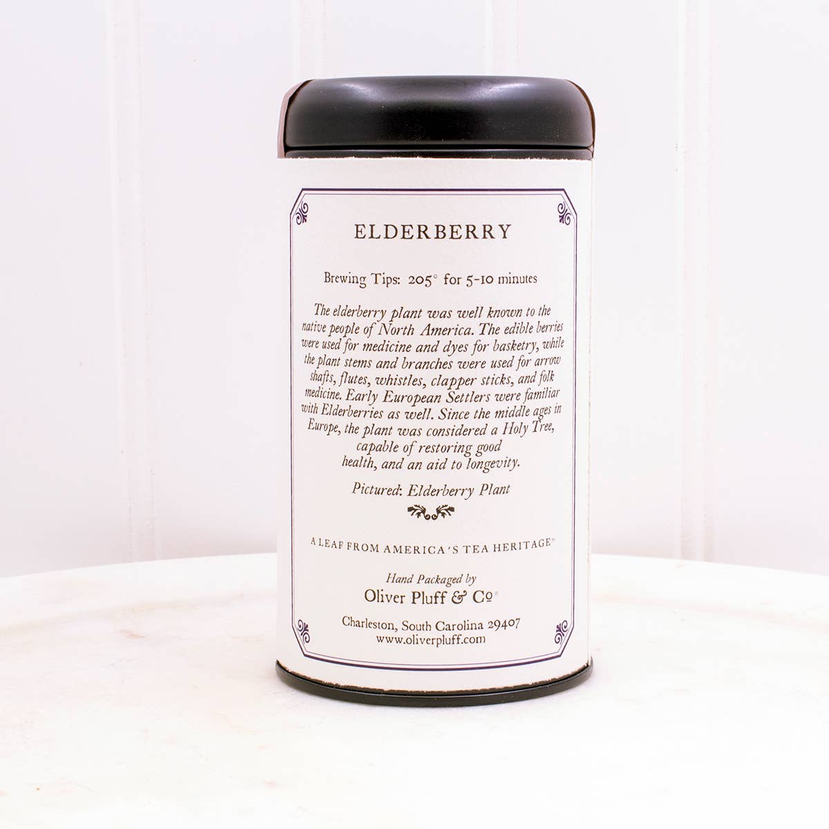 Oliver Pluff & Co.- Elderberry Tea 20 ct Tea Bags