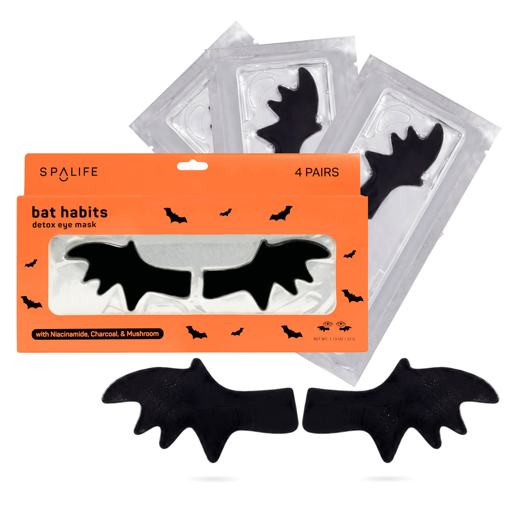Halloween Bat Undereye Patches | 4 Pk