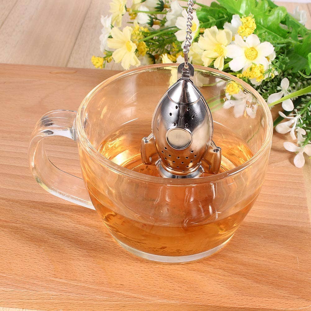 Silver Rocket Tea Infuser