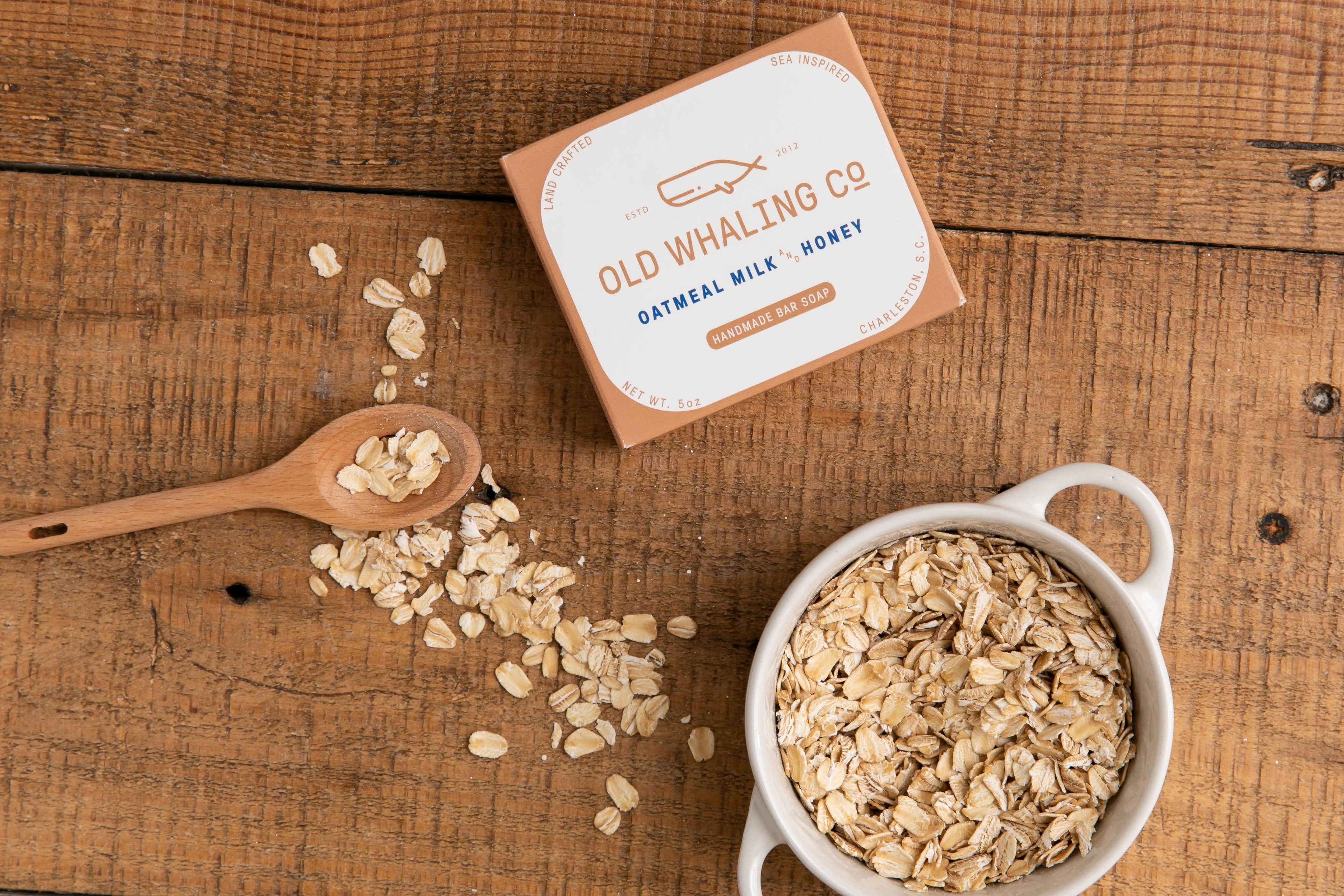 Old Whaling Co. - Oatmeal Milk & Honey Bar Soap