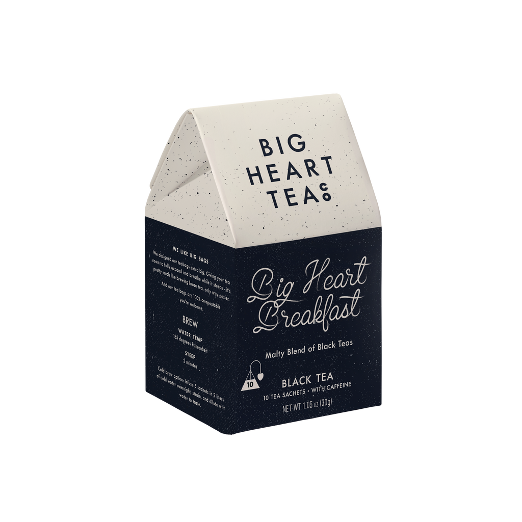 Big Heart Tea Co. - Breakfast Blend 10 ct Tea Bags