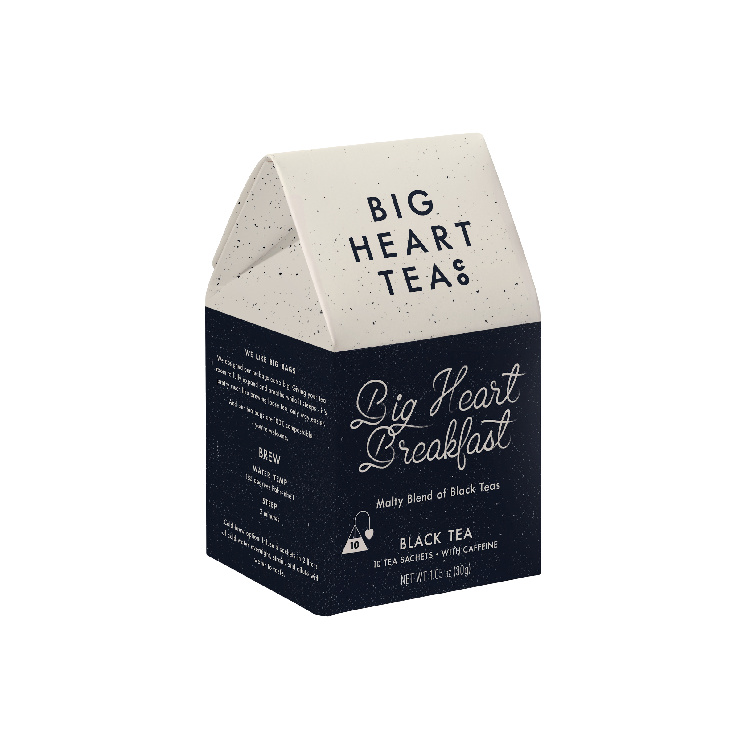 Big Heart Tea Co. - Breakfast Blend 10 ct Tea Bags