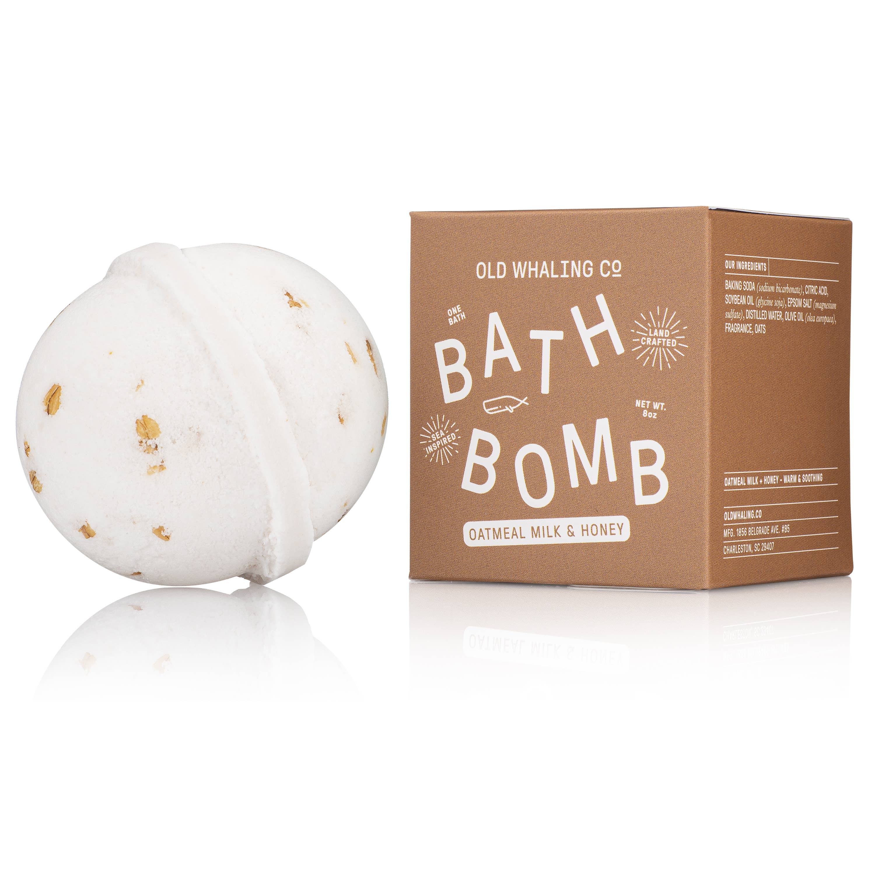 Old Whaling Co. - Oatmeal Milk & Honey Bath Bomb