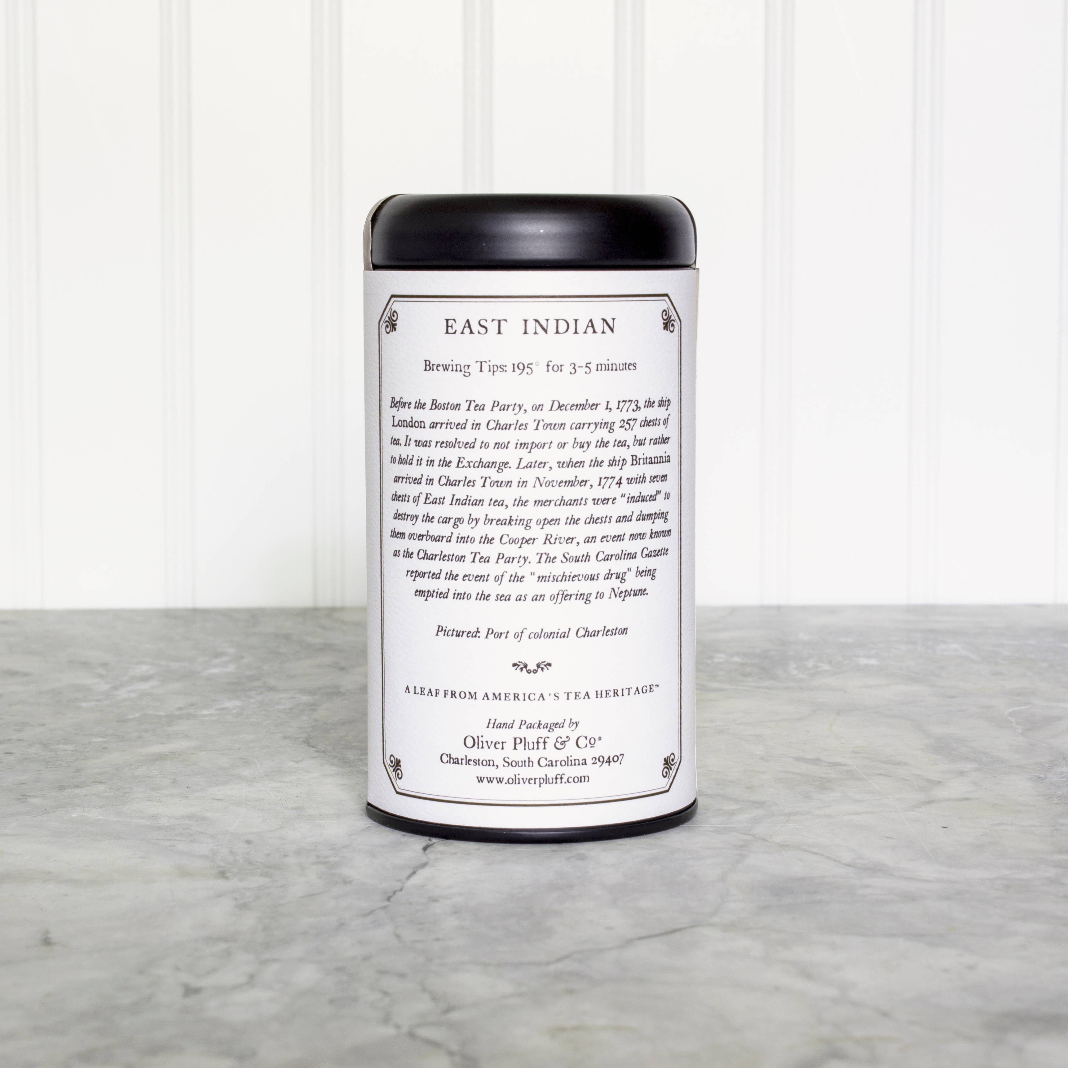 Oliver Pluff & Co.- East Indian Tea 20 ct Tea Bags