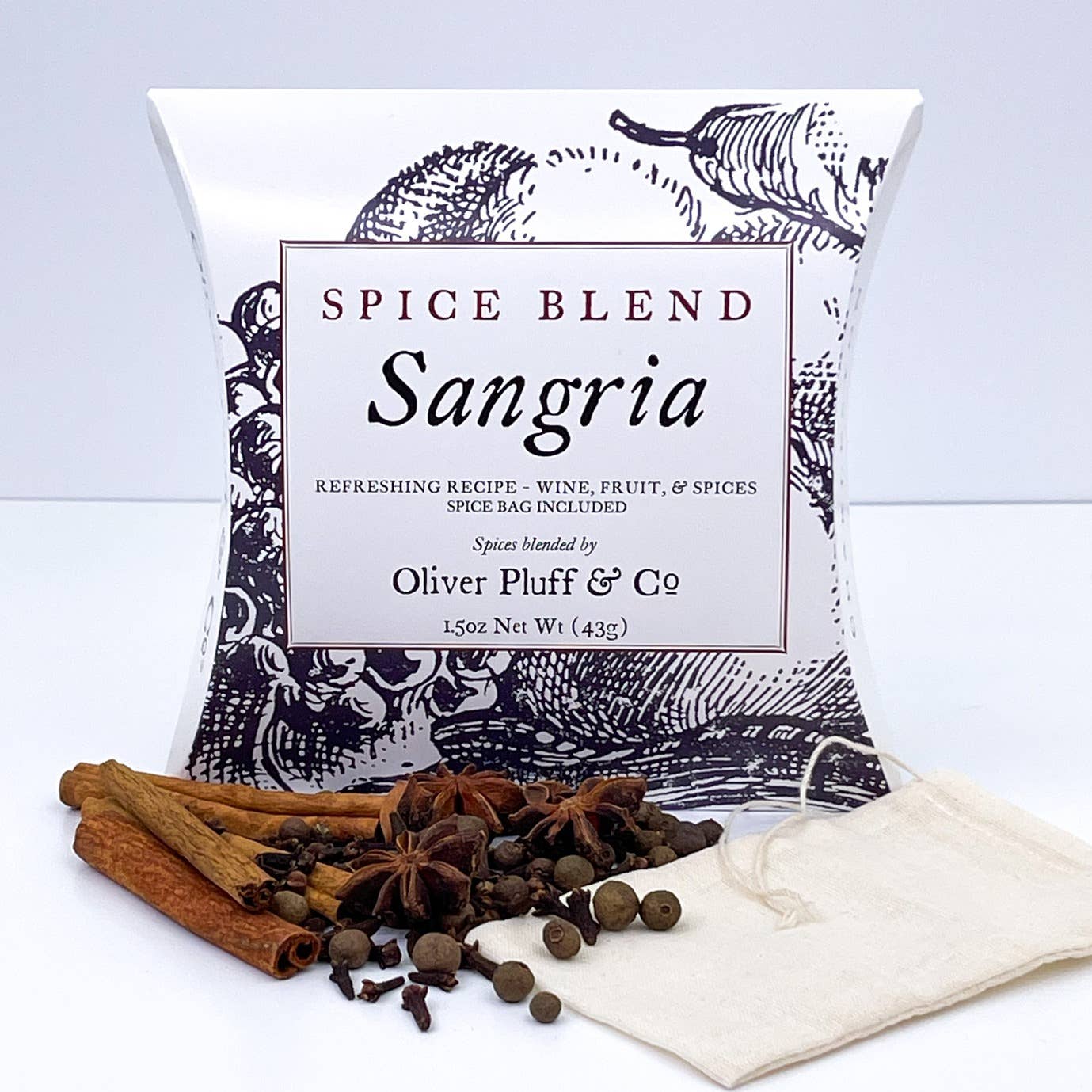 Oliver Pluff & Co.- Sangria Spice Blend 1.5 Gallon Package