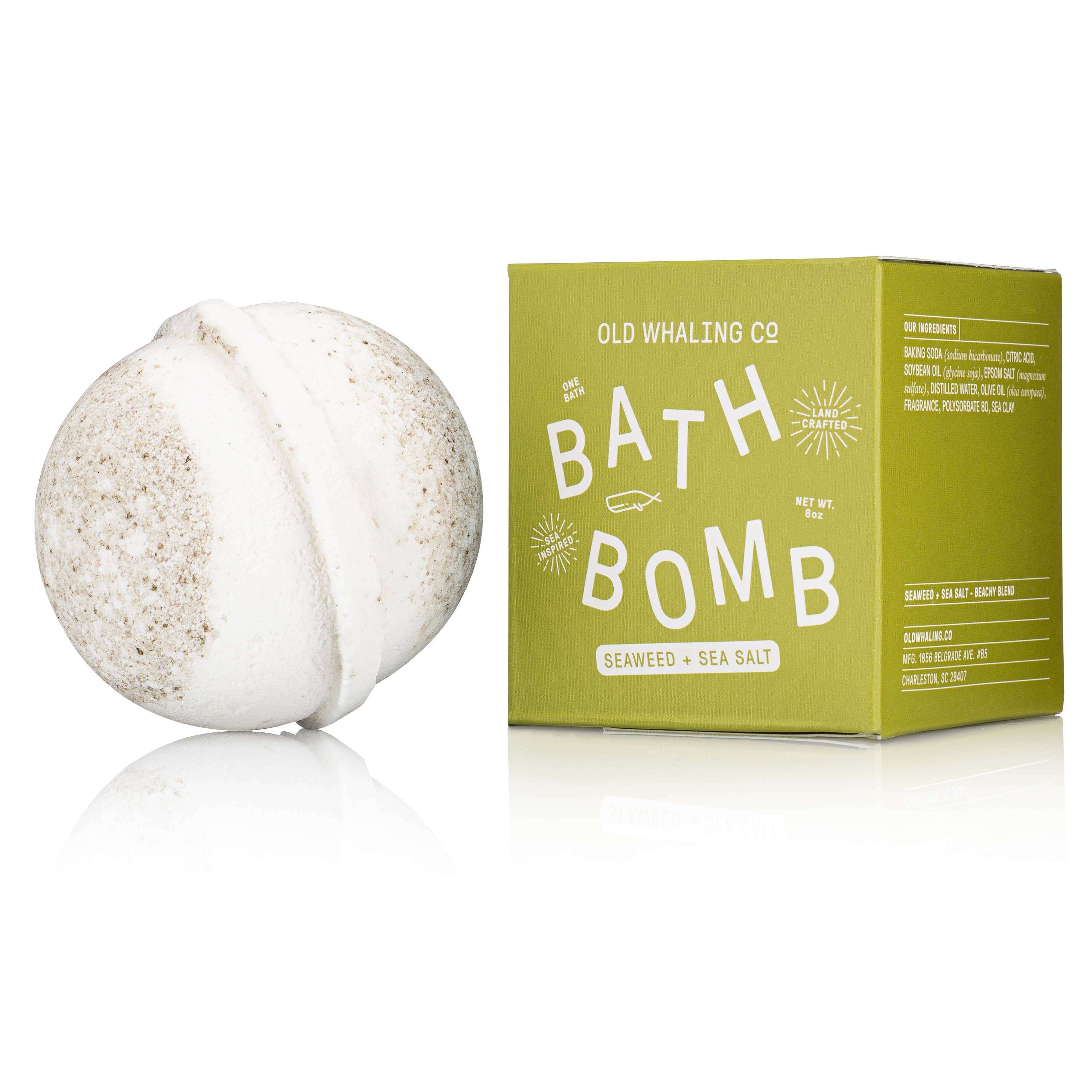 Old Whaling Co. - Seaweed & Sea Salt Bath Bomb