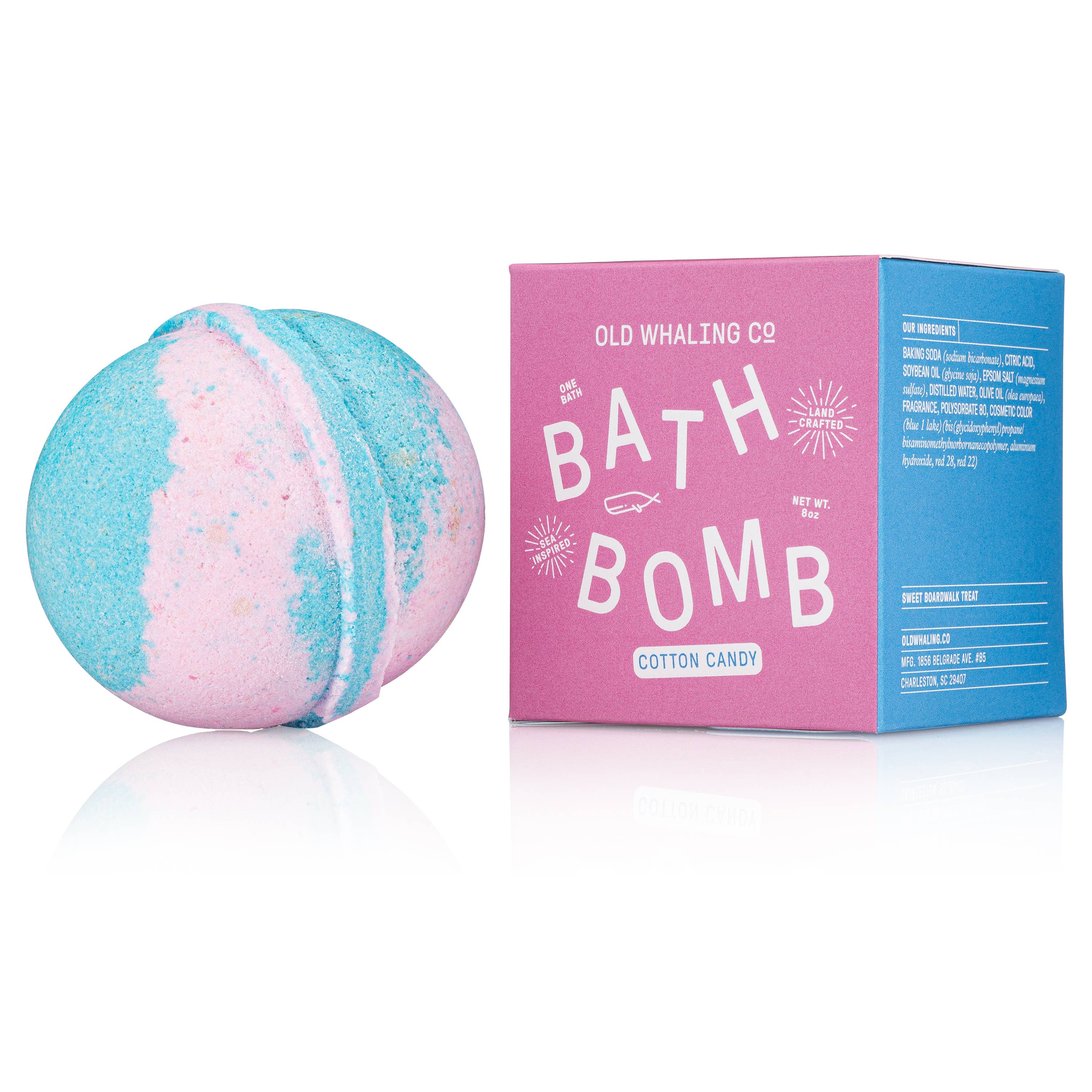 Old Whaling Co. - Cotton Candy Bath Bomb