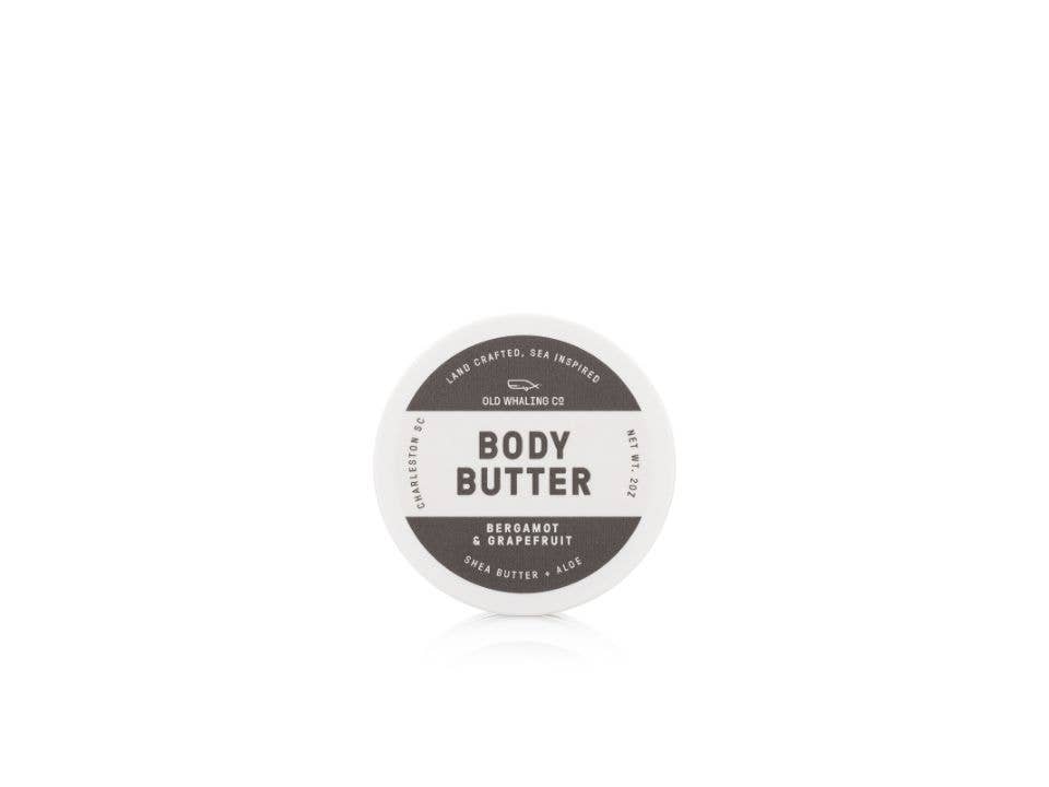 Old Whaling Co. - Bergamot & Grapefruit Body Butter (2oz)
