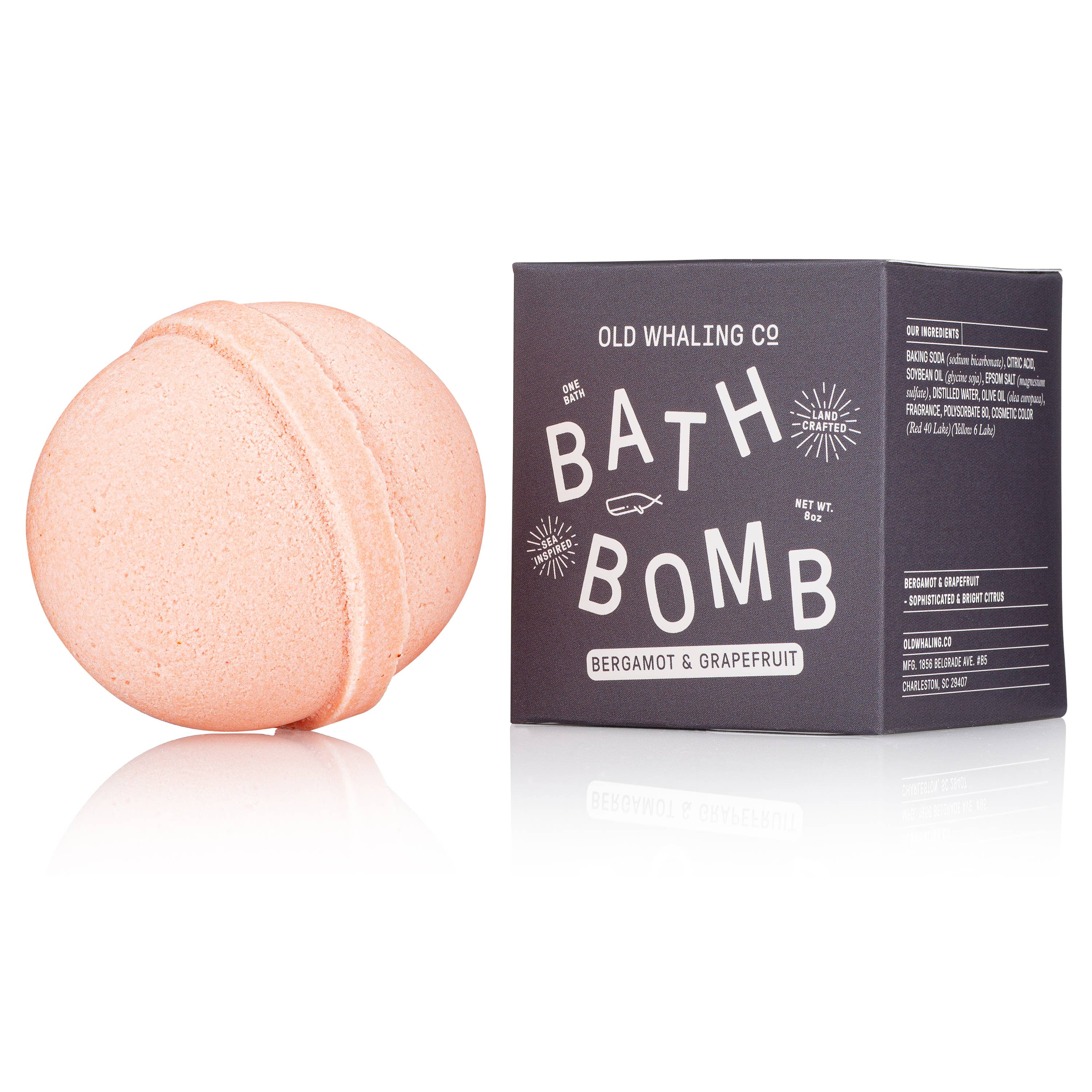 Old Whaling Co. - Bergamot & Grapefruit Bath Bomb